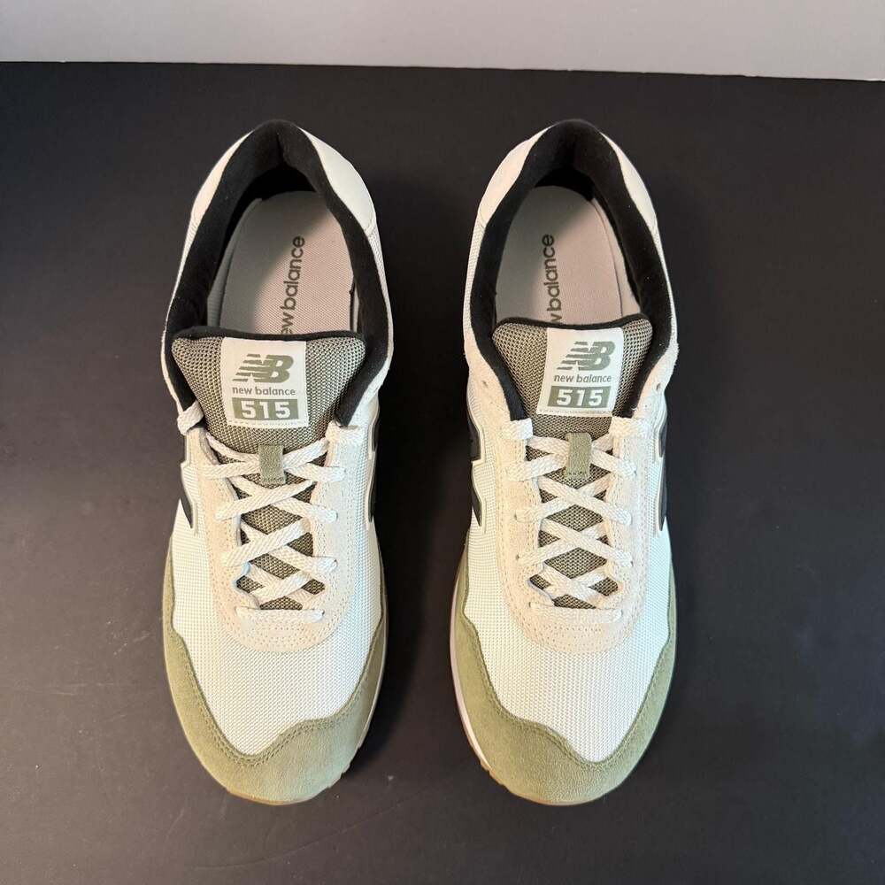 New Balance 515 V3 Sneakers Off-White and Olive Green Size 13 - Picture 15 of 16